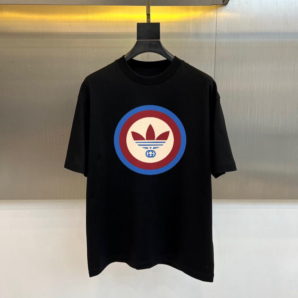Crew neck short-sleeved T-shirt