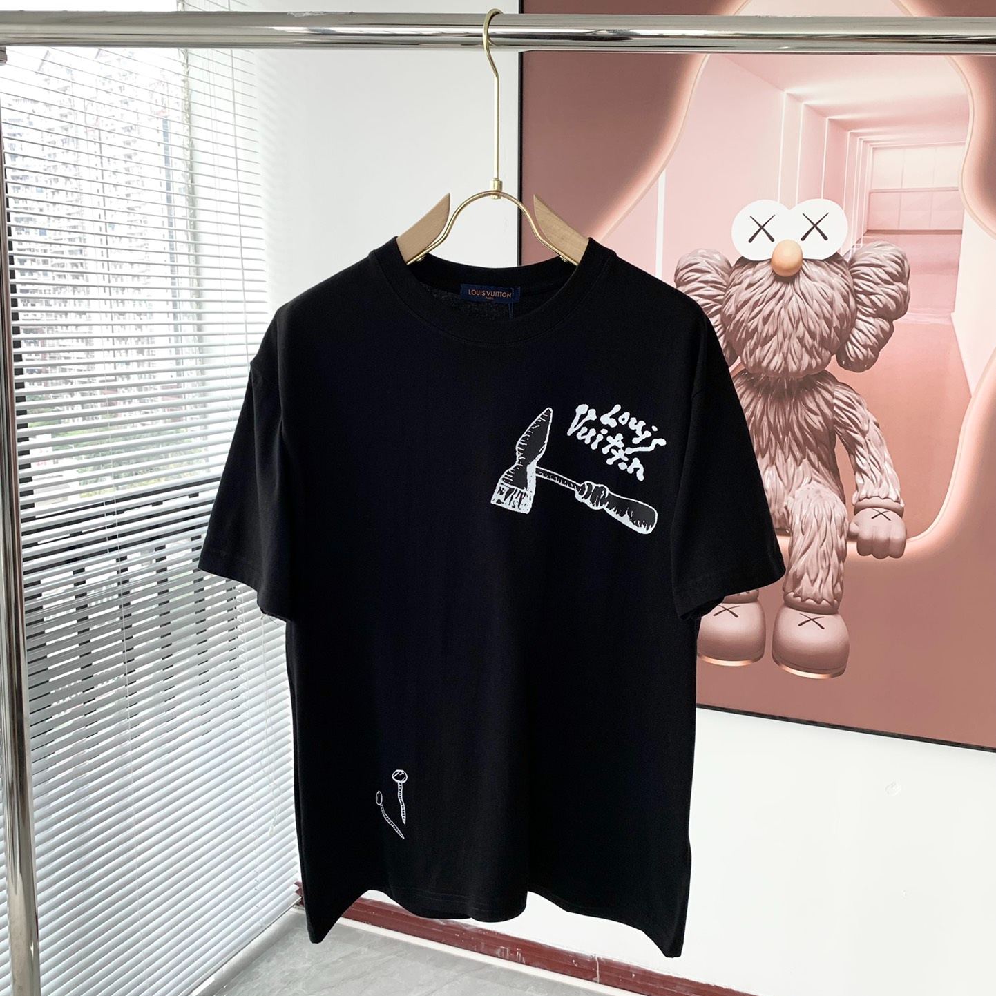 Crew neck short-sleeved T-shirt