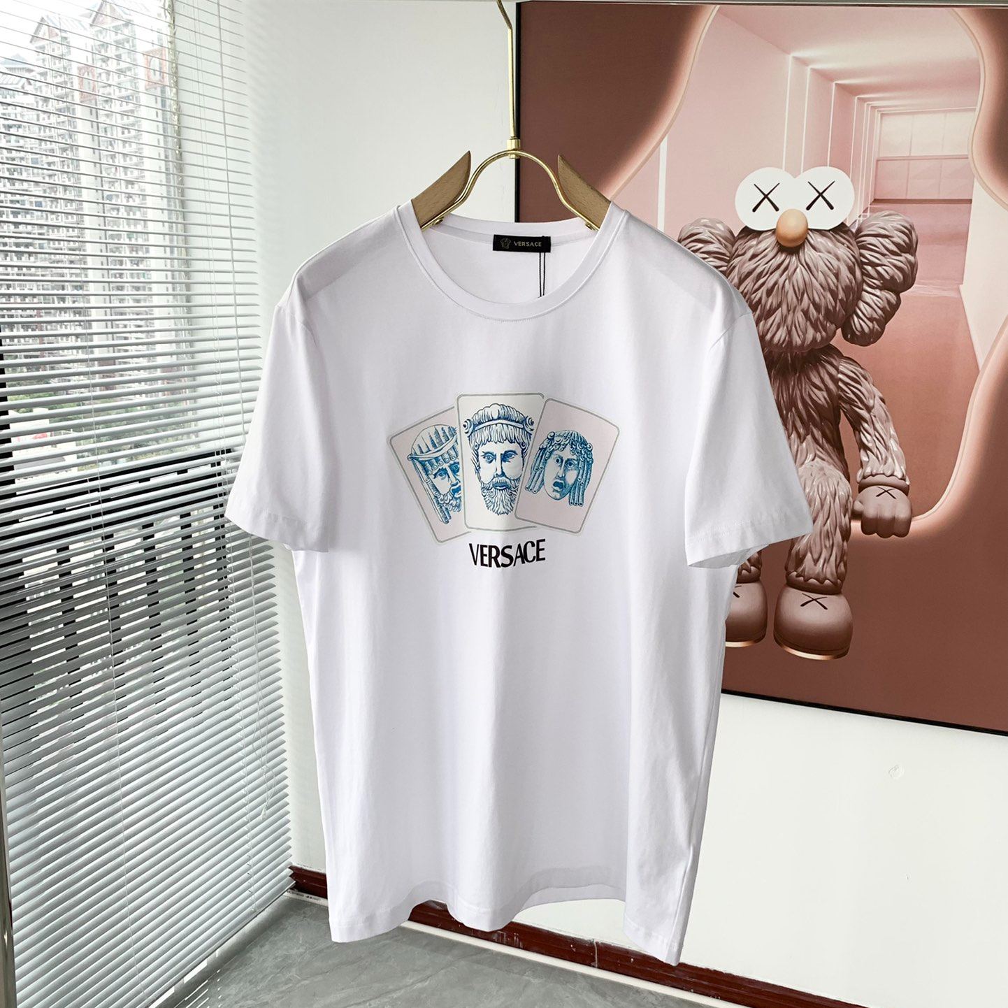 Crew neck short-sleeved T-shirt