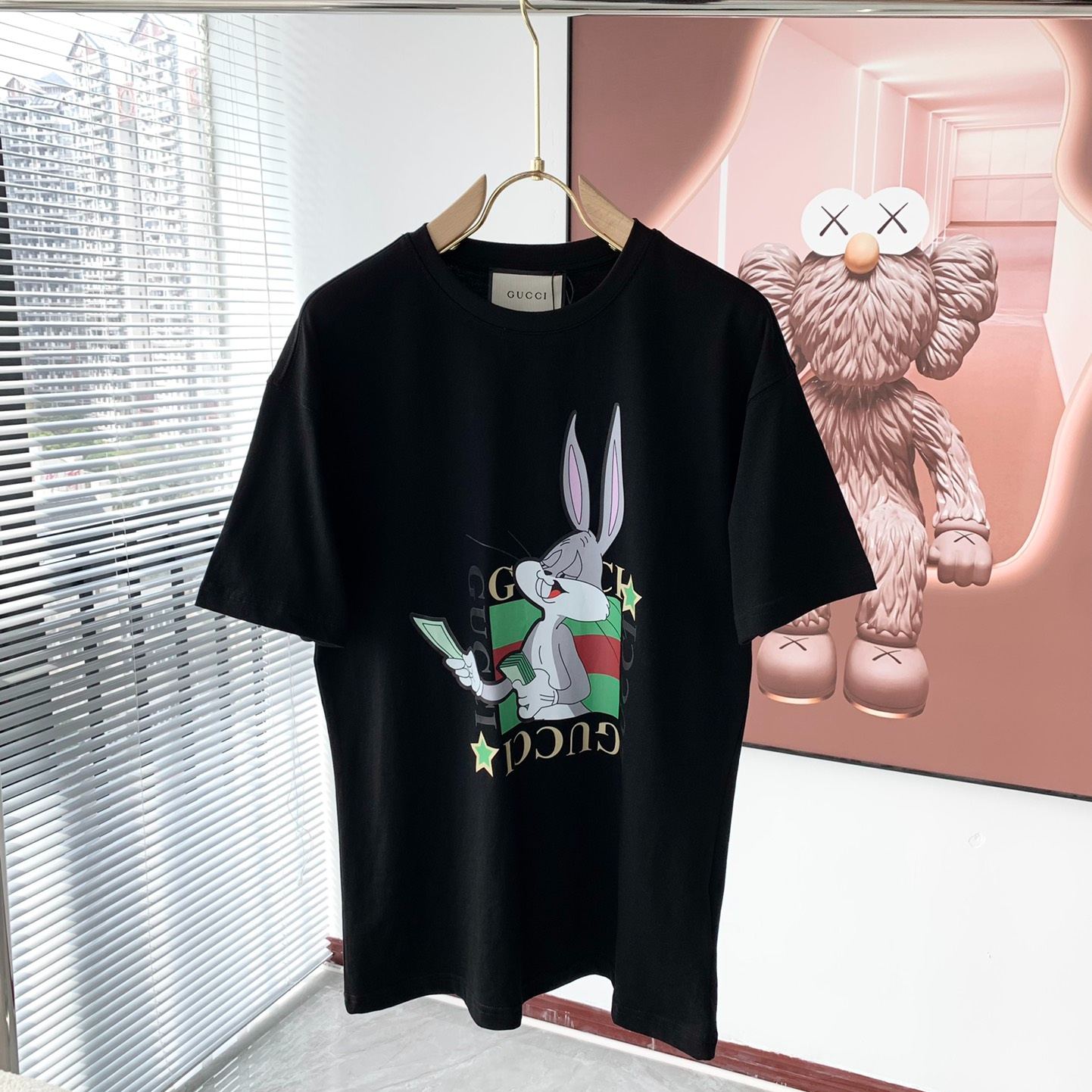 Crew neck short-sleeved T-shirt