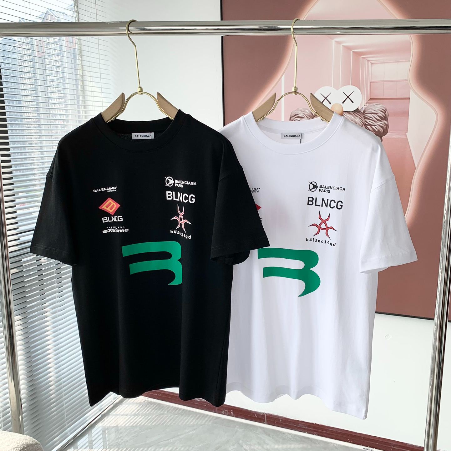 Crew neck short-sleeved T-shirt