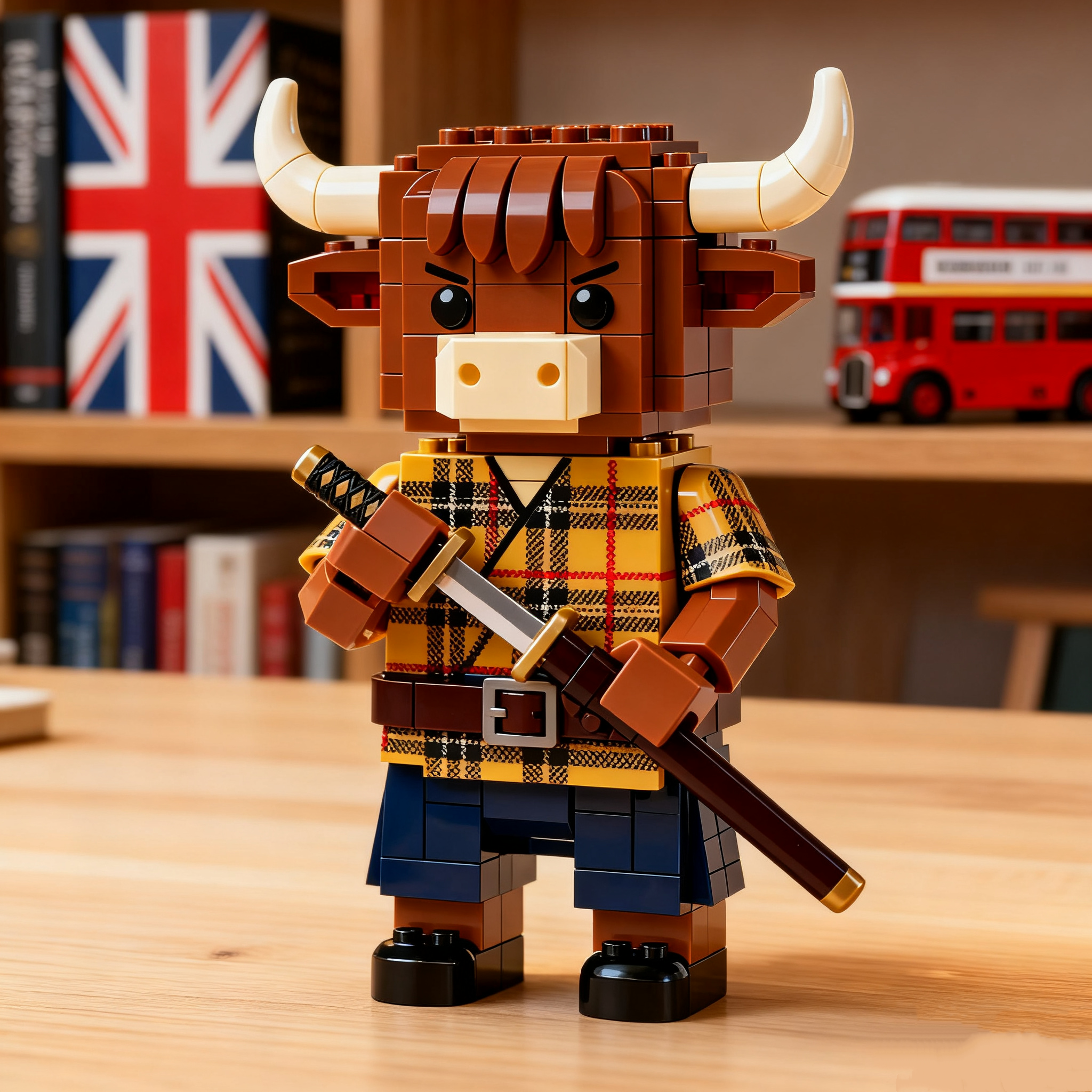2025 New Edition – Highland Cow with Katana⚔️