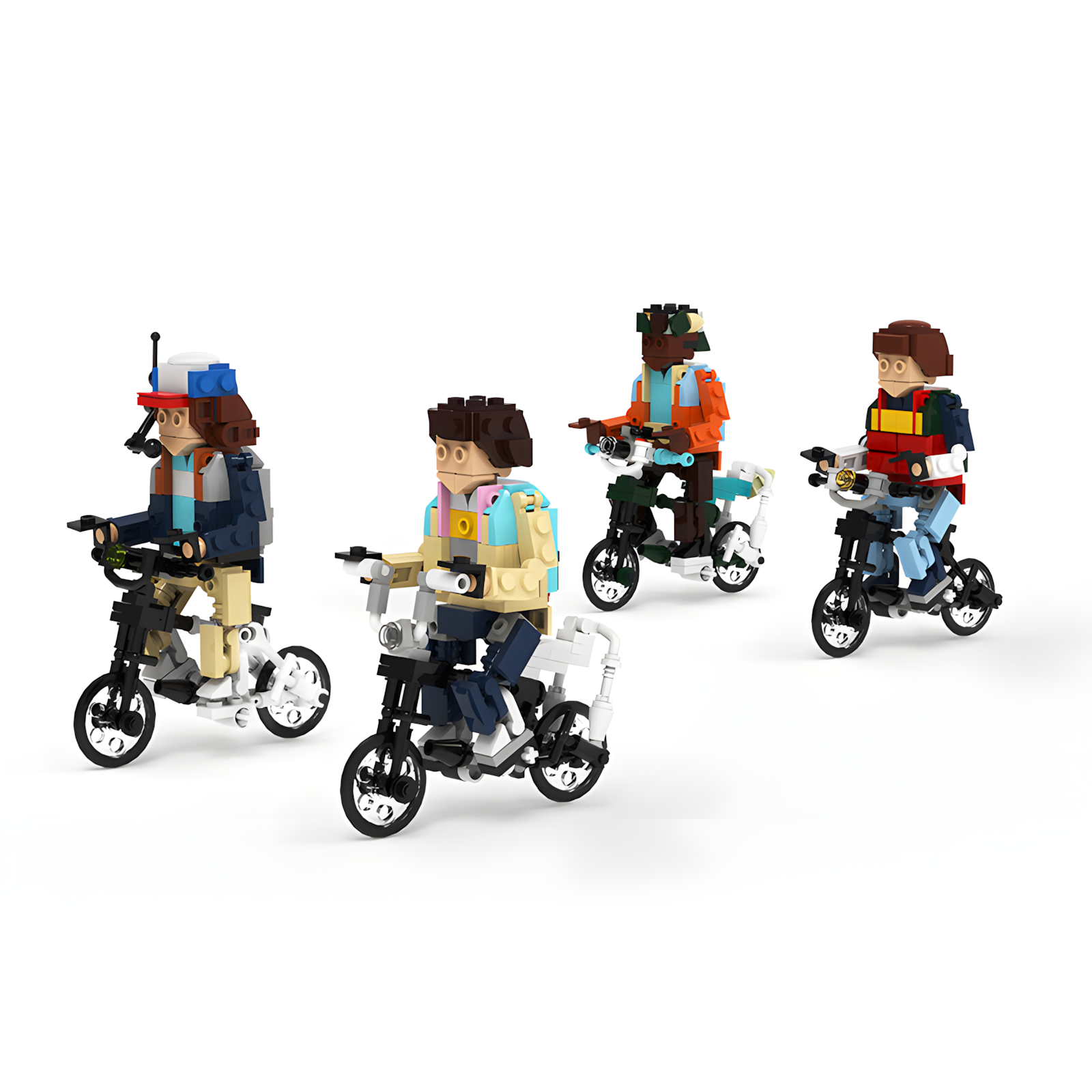🚲 Best Friends Bike Adventure Brick Set