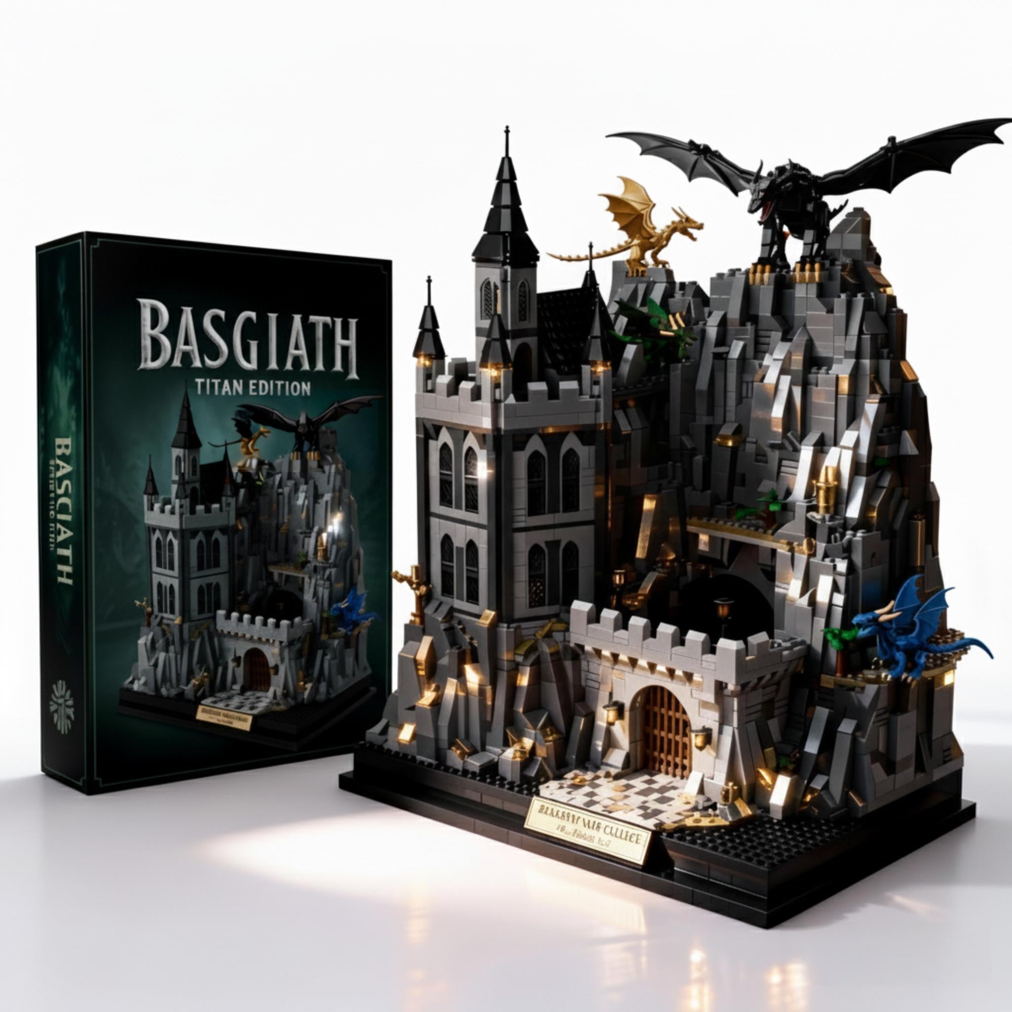 Titan Edition · Collector Brick Display