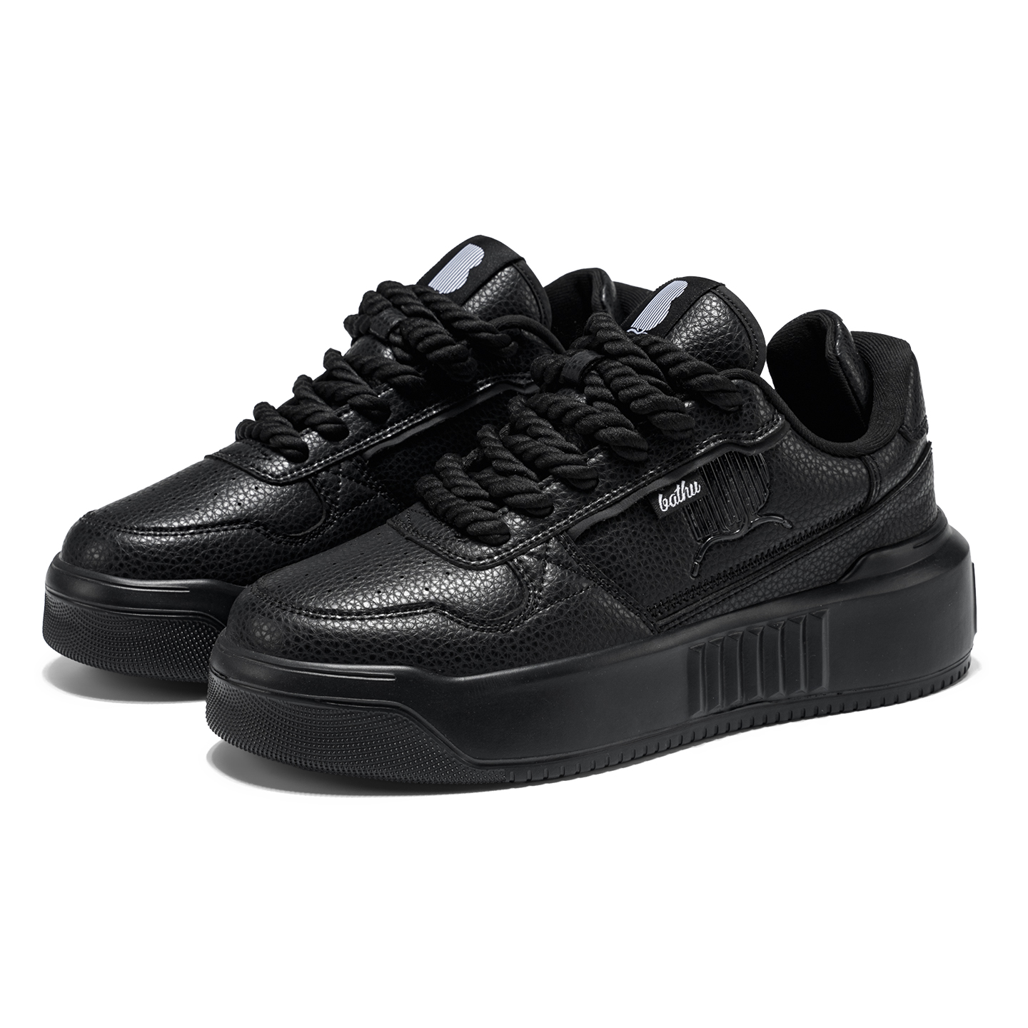 Softswear® ChunkyLace Platform V1 - Black