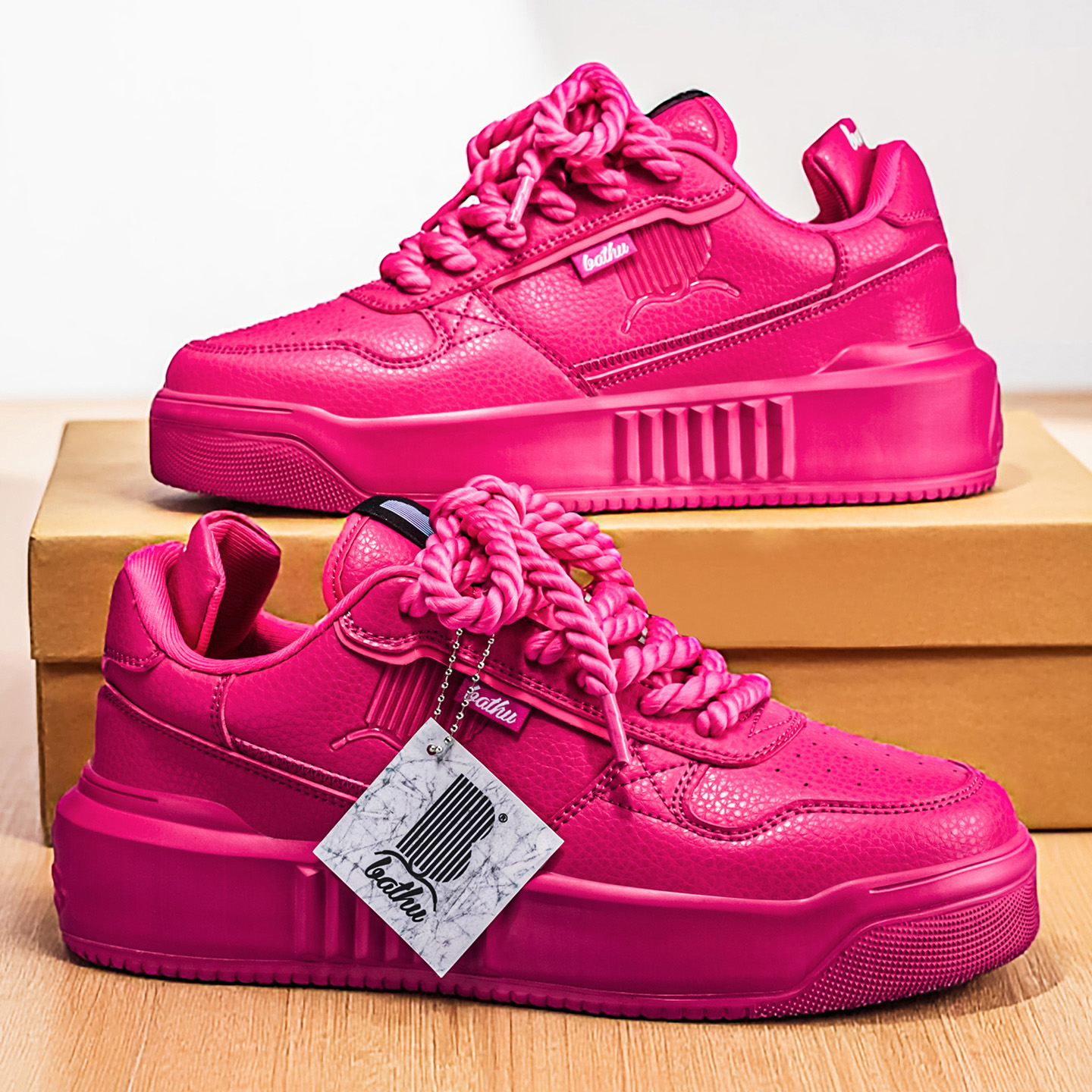 Softswear® ChunkyLace Platform V1 - Pink