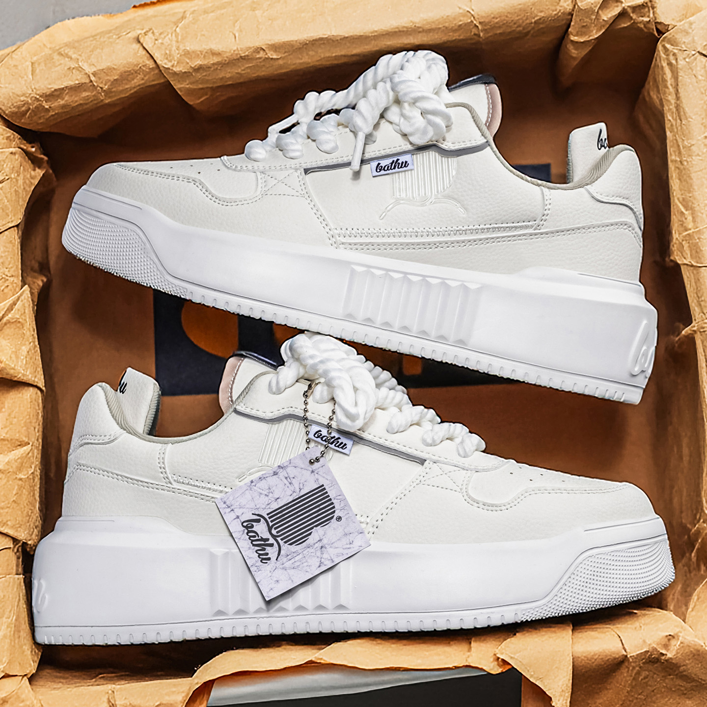 Softswear® ChunkyLace Platform V1 - White