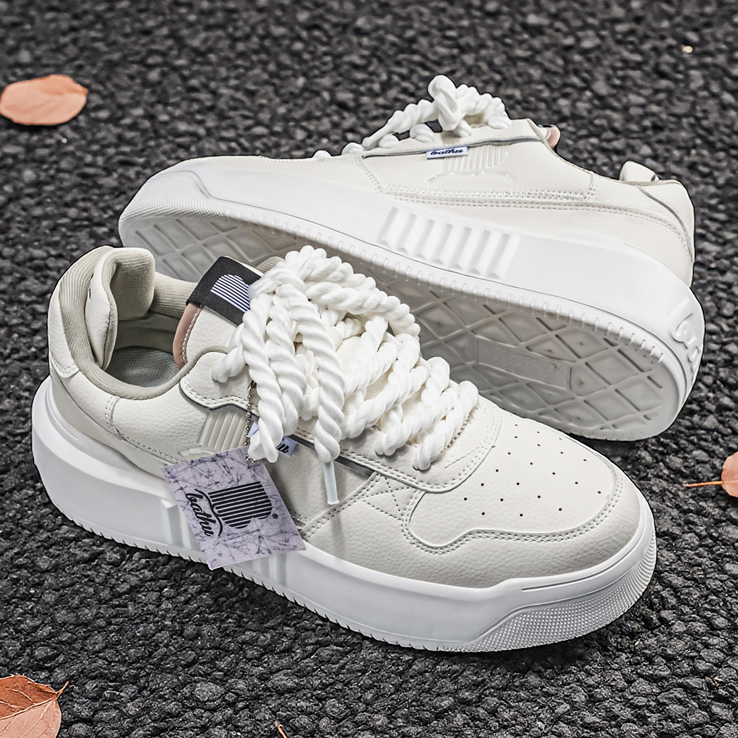 Softswear® ChunkyLace Platform V1 - White