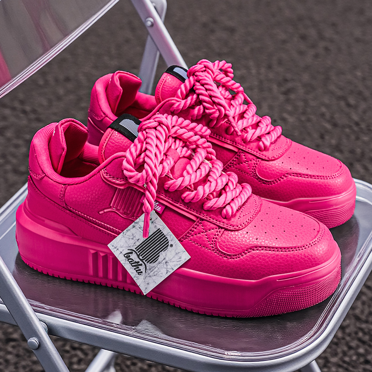 Softswear® ChunkyLace Platform V1 - Pink