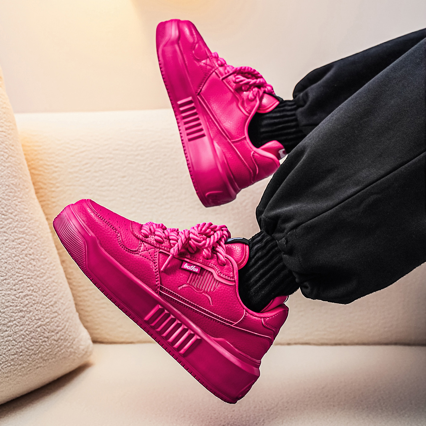 Softswear® ChunkyLace Platform V1 - Pink
