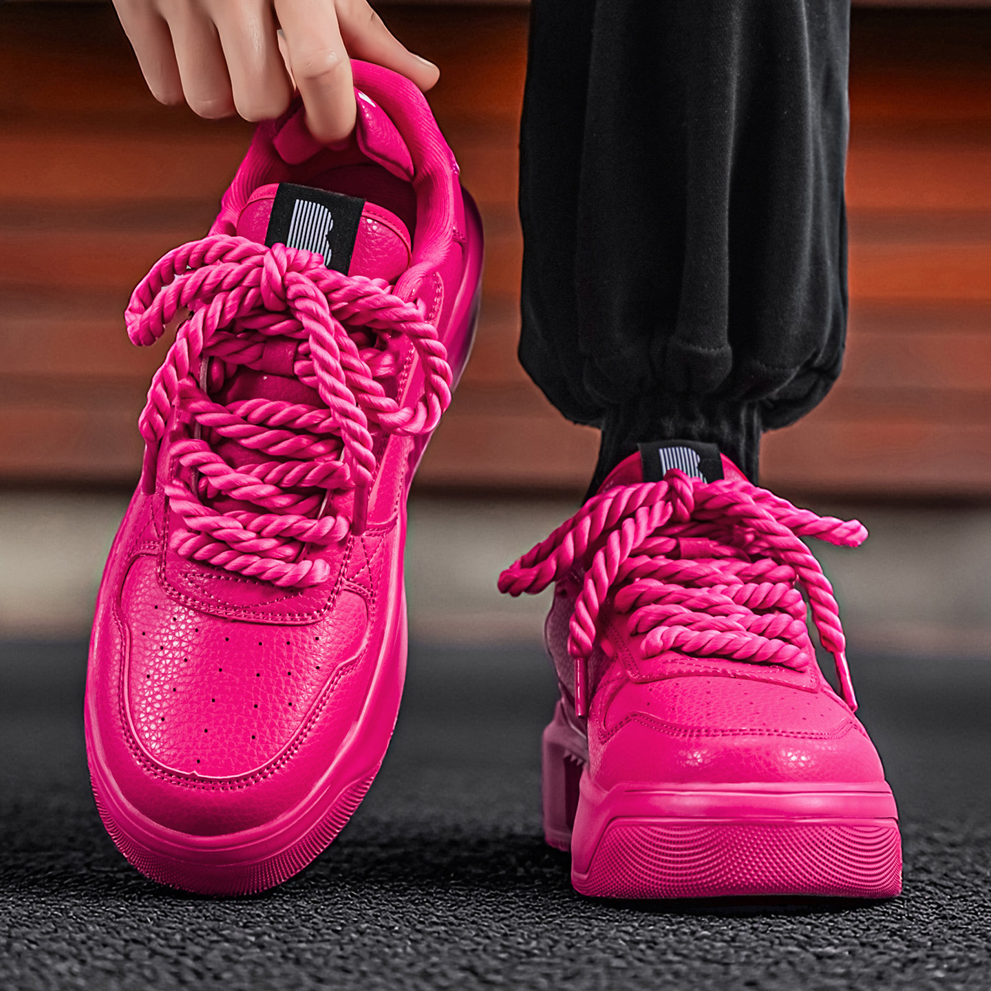 Softswear® ChunkyLace Platform V1 - Pink