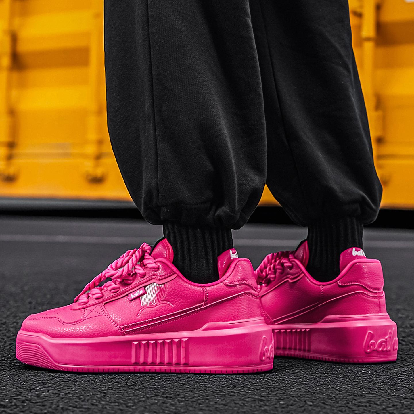 Softswear® ChunkyLace Platform V1 - Pink