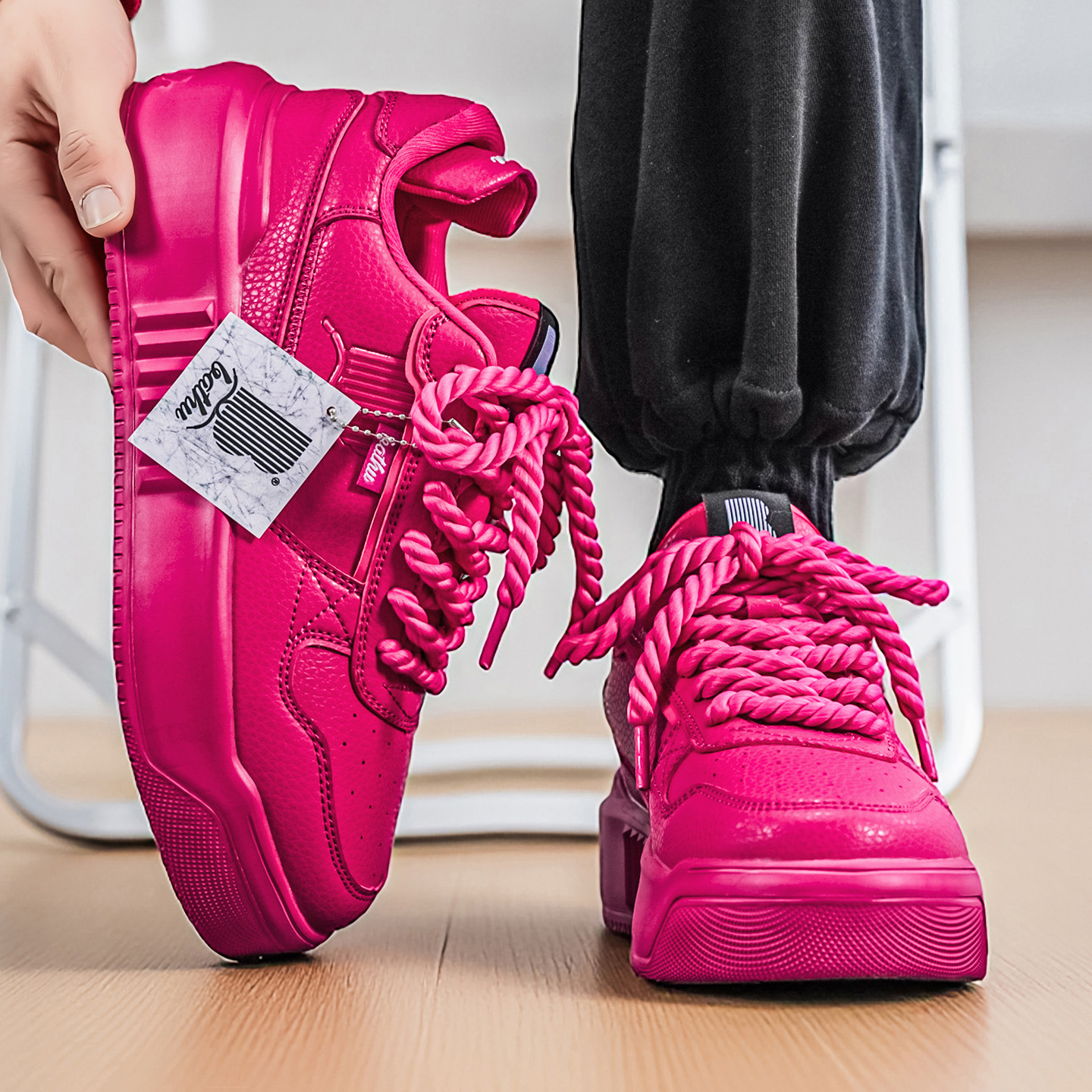 Softswear® ChunkyLace Platform V1 - Pink