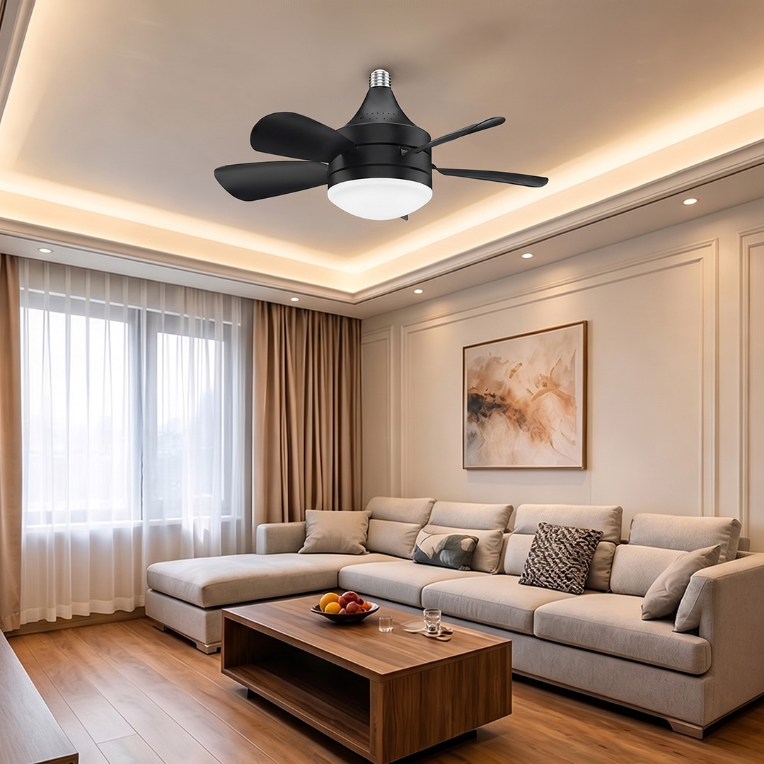 18" Ceiling Fan With Light