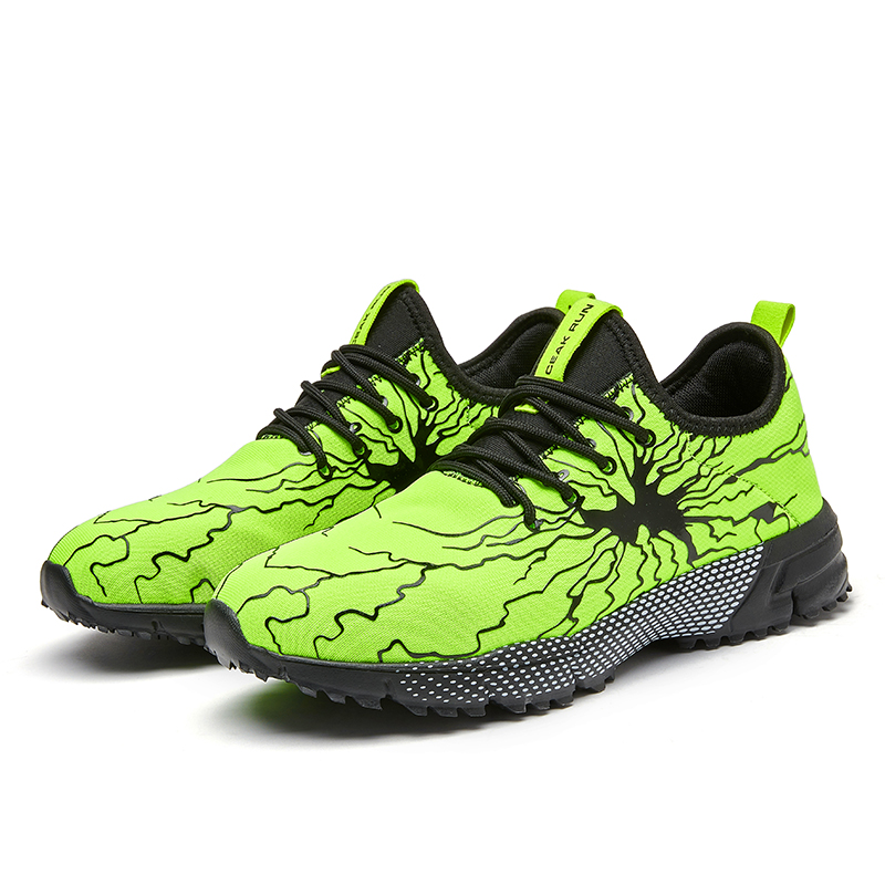 Softswear Men's Cushioned Walking Shoes - Green