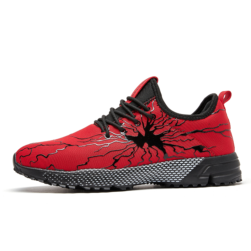 Softswear Women's Cushioned Walking Shoes - Red