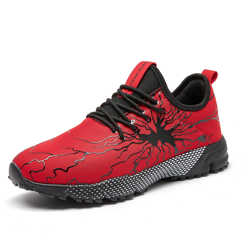 Softswear Women's Cushioned Walking Shoes - Red