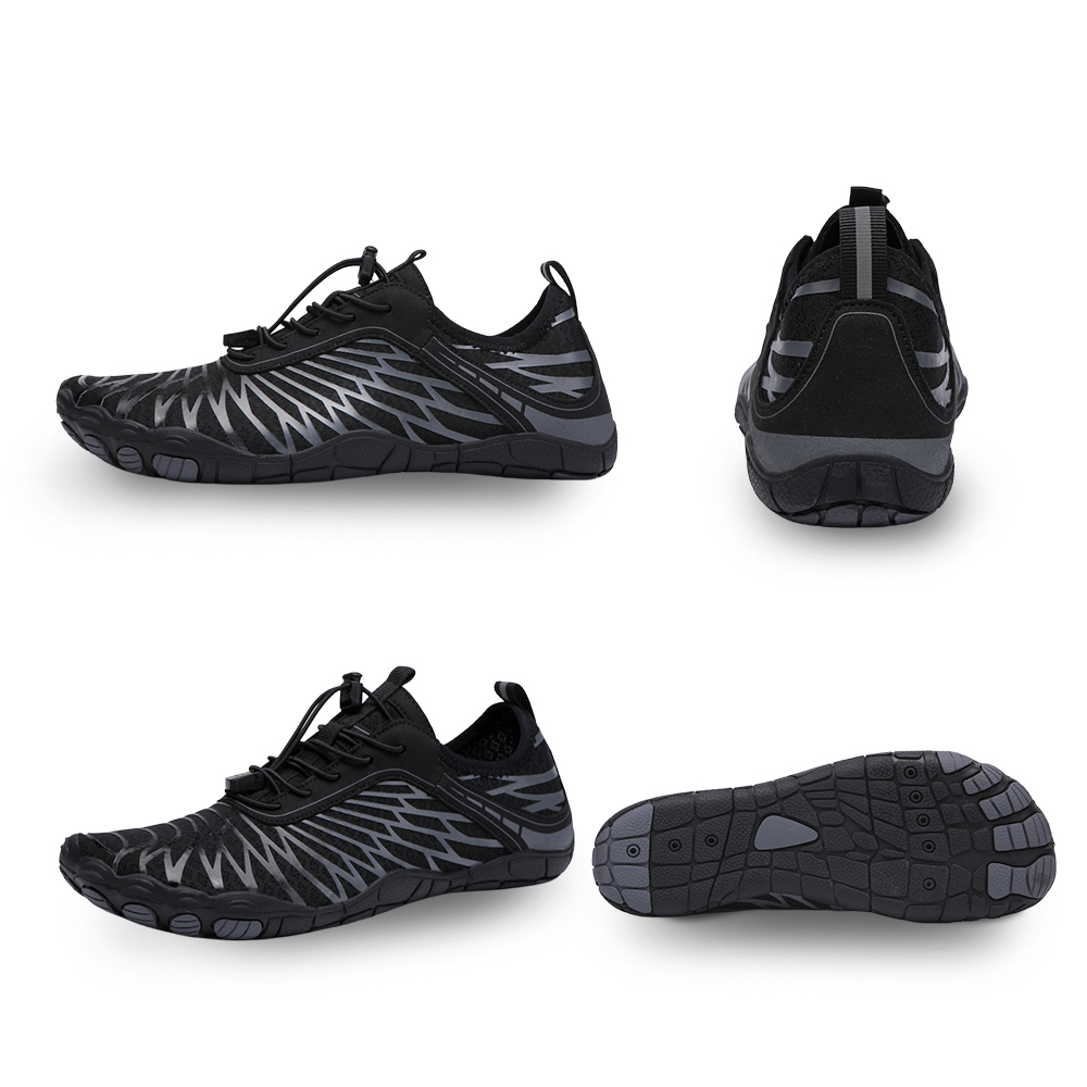 Lorax Pro - Healthy & non-slip barefoot shoes (Unisex) - Black