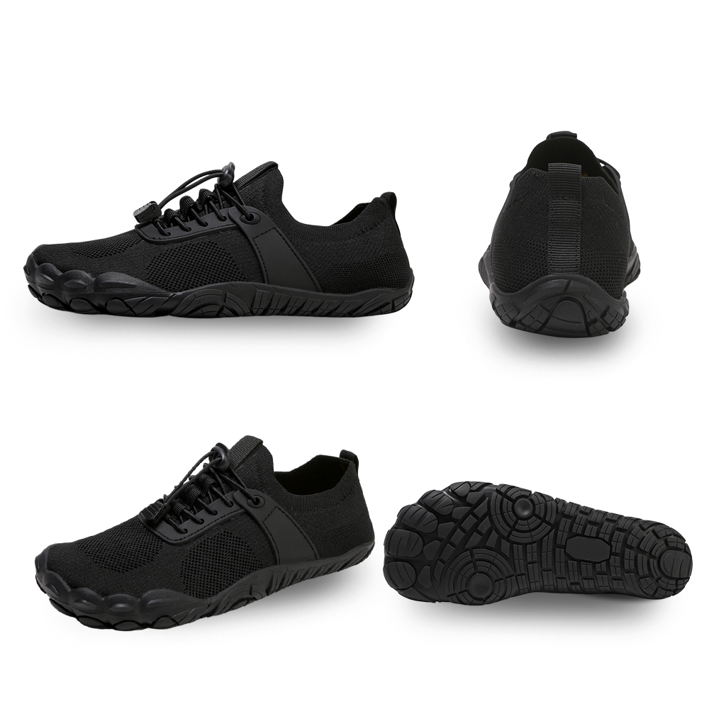 StreamGrip - Non-Slip Barefoot Water Shoes (Unisex) - Black