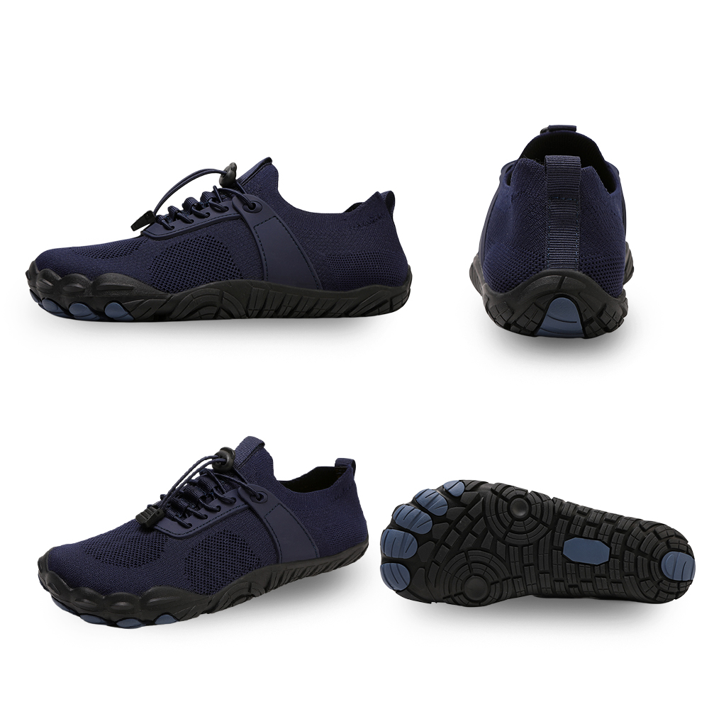 StreamGrip - Non-Slip Barefoot Water Shoes (Unisex) - Dark Blue