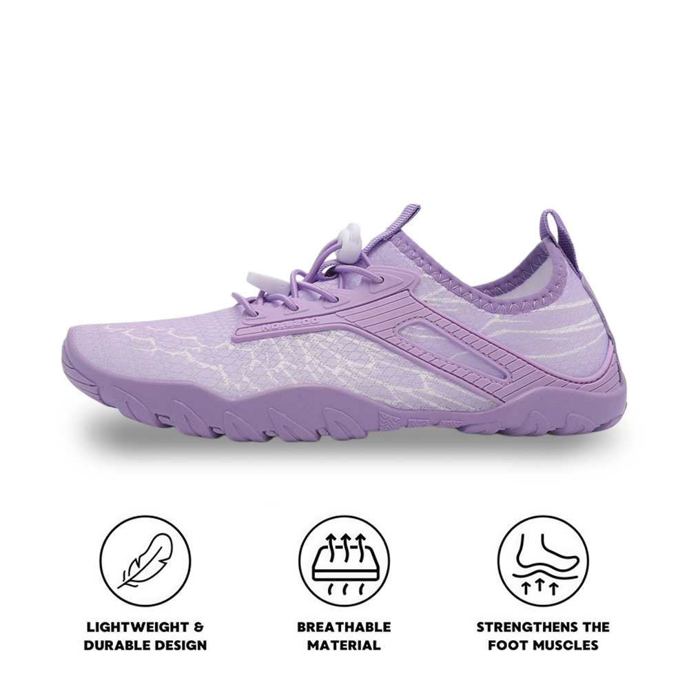UniGrip - Optimal Health & Traction Shoes (Unisex) - Purple