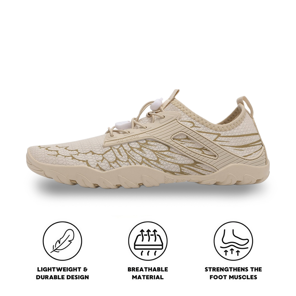 UniGrip - Optimal Health & Traction Shoes (Unisex) - Khaki
