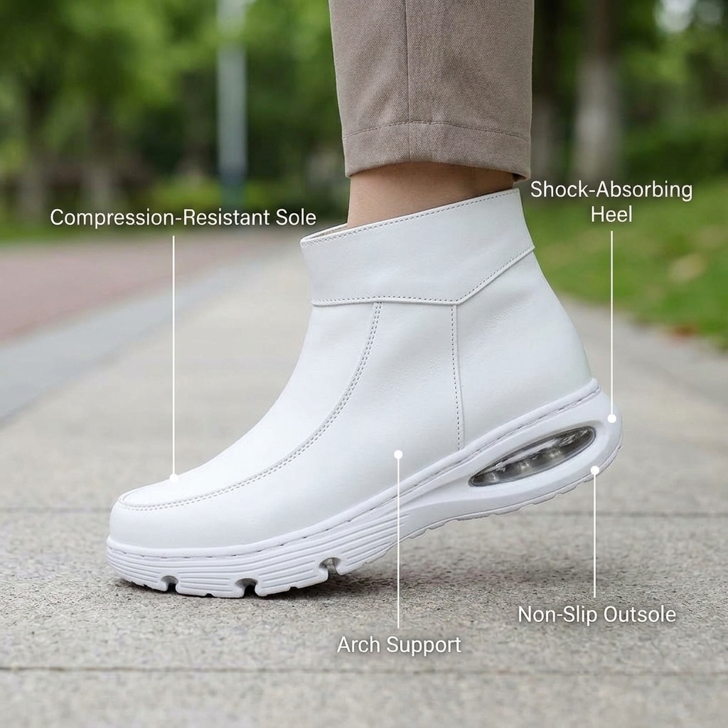 Softswear™ Haven Air — Cushioned Ankle Work Boots for Everyday Comfort