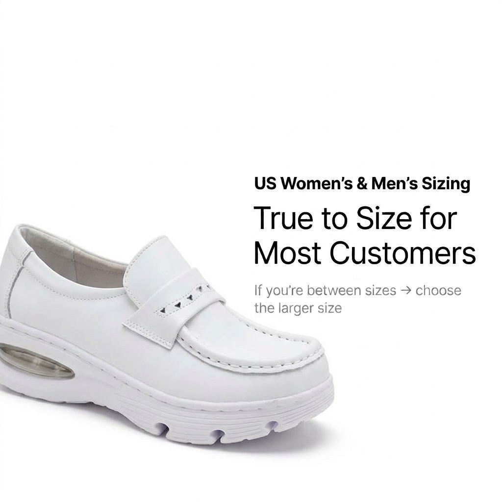 Softswear™ ™ Grace Air — Air-Cushioned Work Loafers for Long Shifts