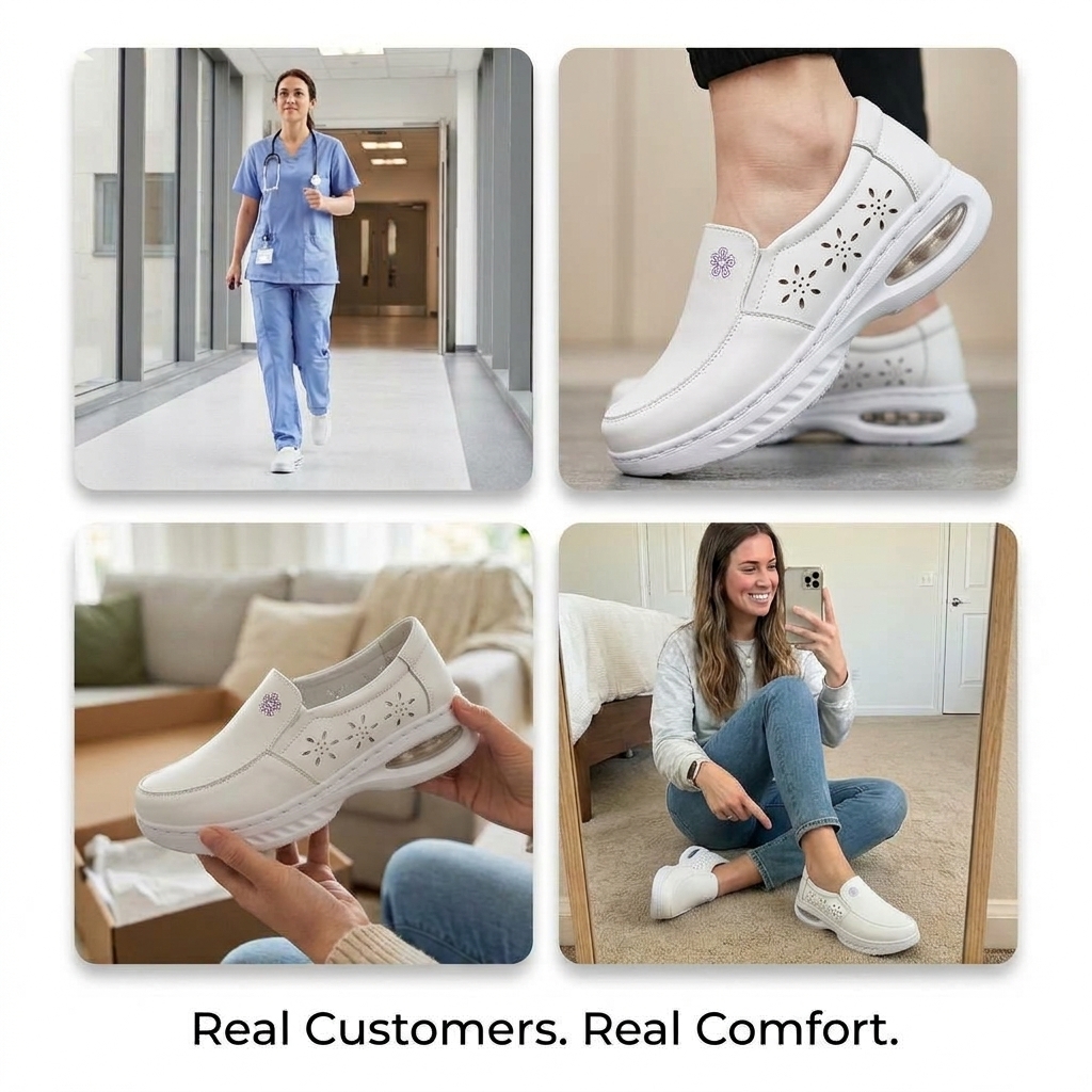 Softswear™ Cloud — 12-Hour Air-Cushion Shoes for Shock-Absorbing Comfort