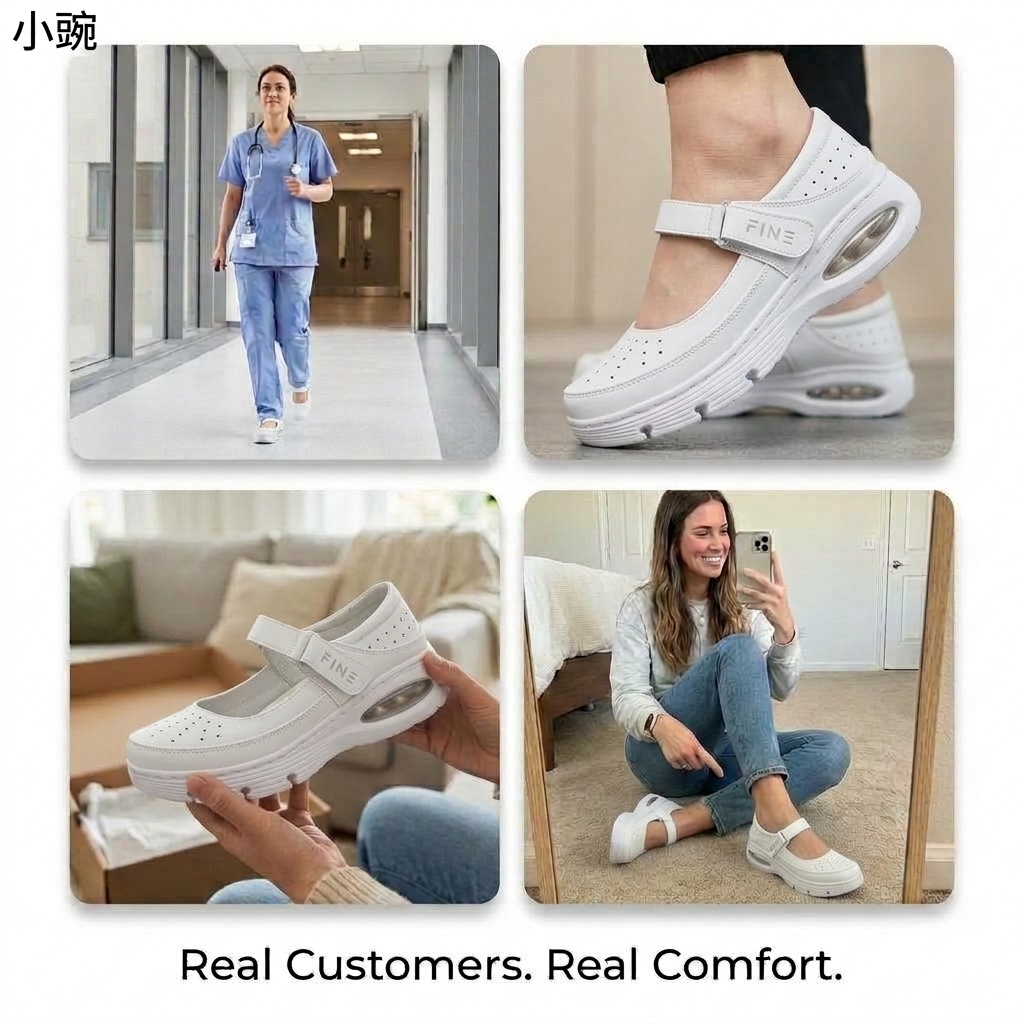 Softswear™ Shift Air — Air-Cushioned Work Shoes for 12-Hour Shifts & All-Day Comfort