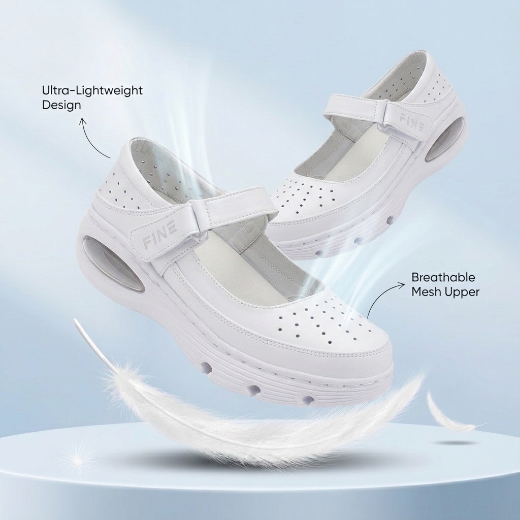 Softswear™ Shift Air — Air-Cushioned Work Shoes for 12-Hour Shifts & All-Day Comfort