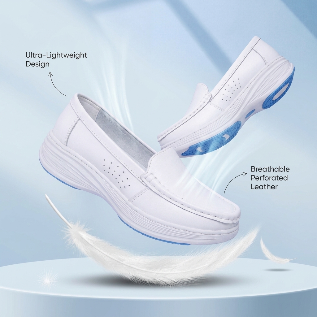 Softswear™ Ease — Slip-On Work Shoes for All-Day Comfort & Long Shifts