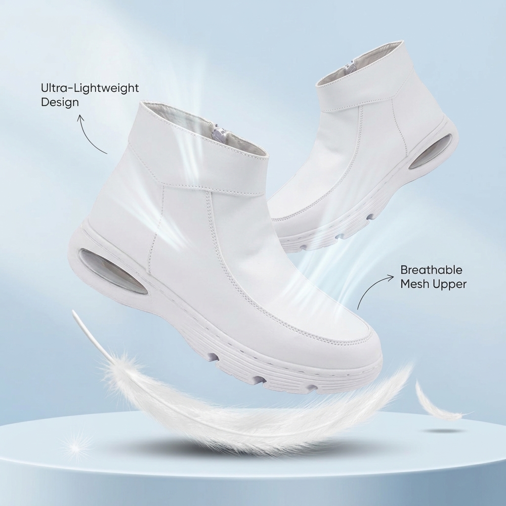 Softswear™ Haven Air — Cushioned Ankle Work Boots for Everyday Comfort
