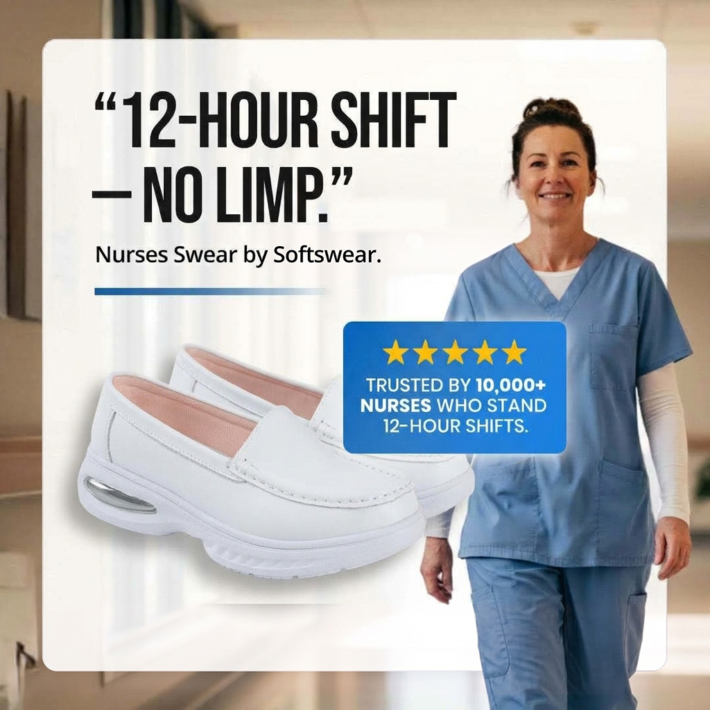 Softswear™ Grace Air — Air-Cushioned Slip-On Loafers for All-Day Comfort