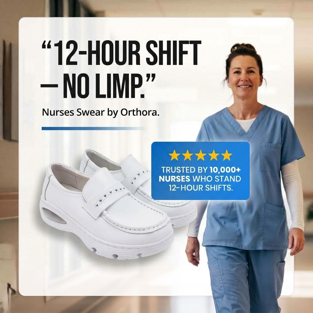 Softswear™ ™ Grace Air — Air-Cushioned Work Loafers for Long Shifts