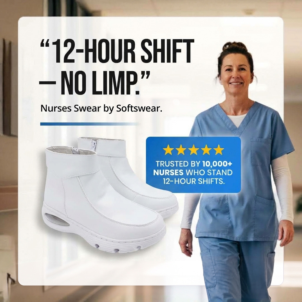 Softswear™ Haven Air — Cushioned Ankle Work Boots for Everyday Comfort