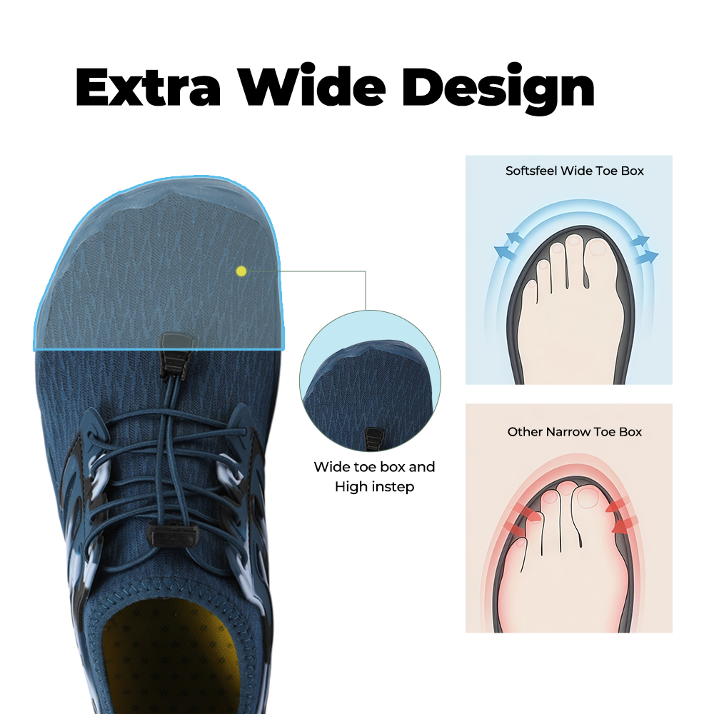 FlowStride - Quick-Dry Breathable Wading Shoes (Unisex) - Lake Blue