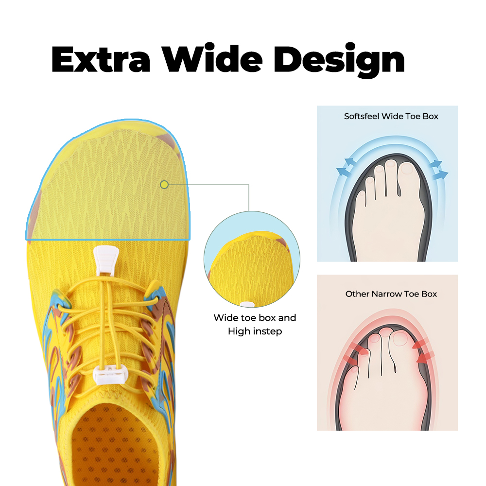 [Copy]FlowStride - Quick-Dry Breathable Wading Shoes (Unisex) - Yellow