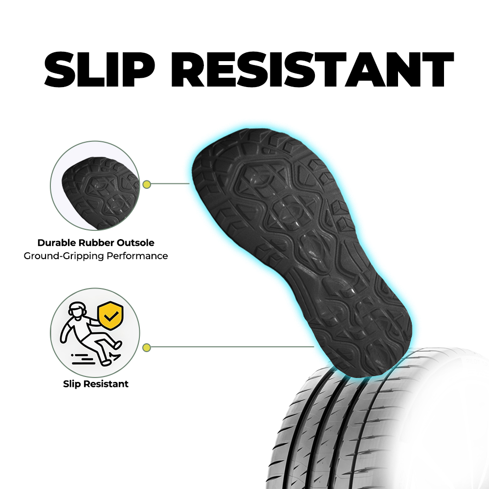 Men's WideToe Grip V3 - Shadow Black