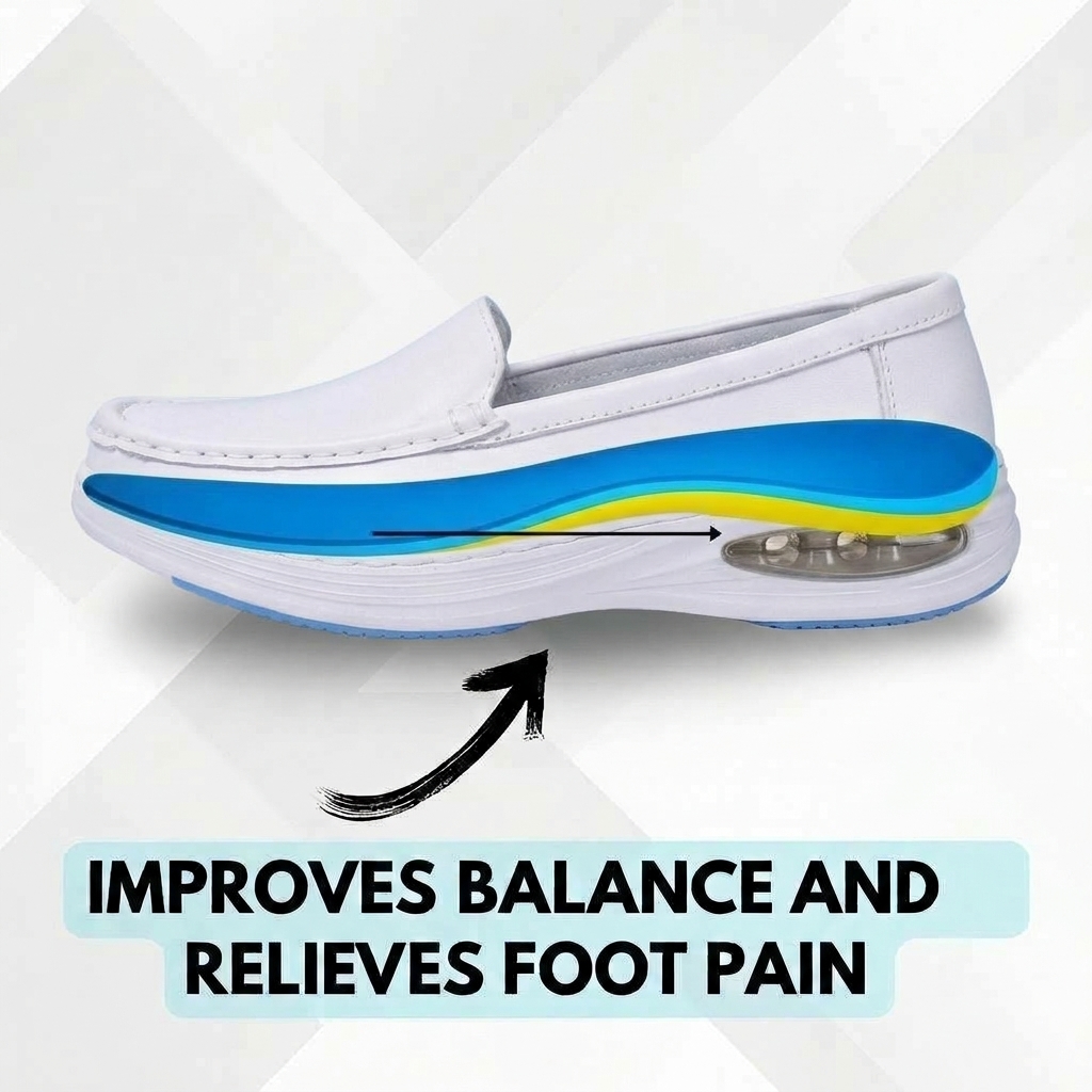 Softswear™ Ease — Slip-On Work Shoes for All-Day Comfort & Long Shifts