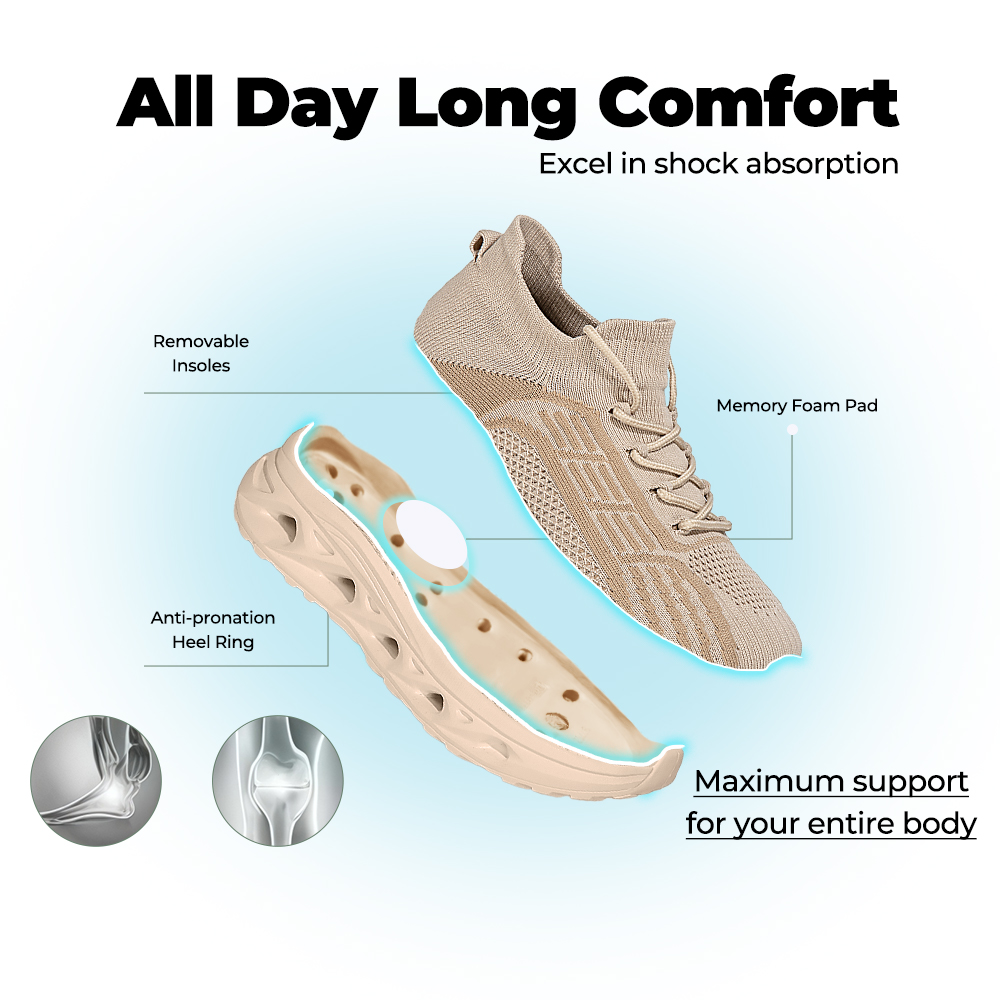 Men's WideToe Grip V3 - Sand Dune