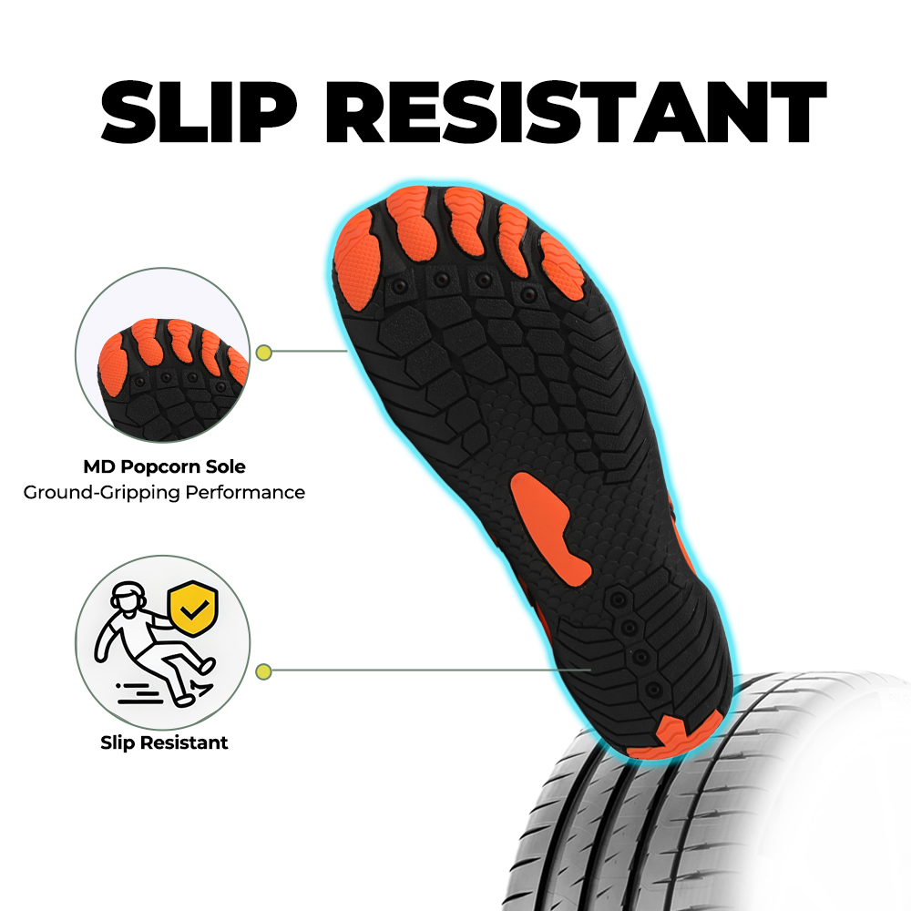 Feel Pro - healthy & comfortable barefoot shoes - Orange