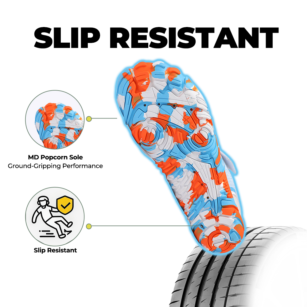 Outdoor Master - slip-resistant & comfortable barefoot shoes - White Blue