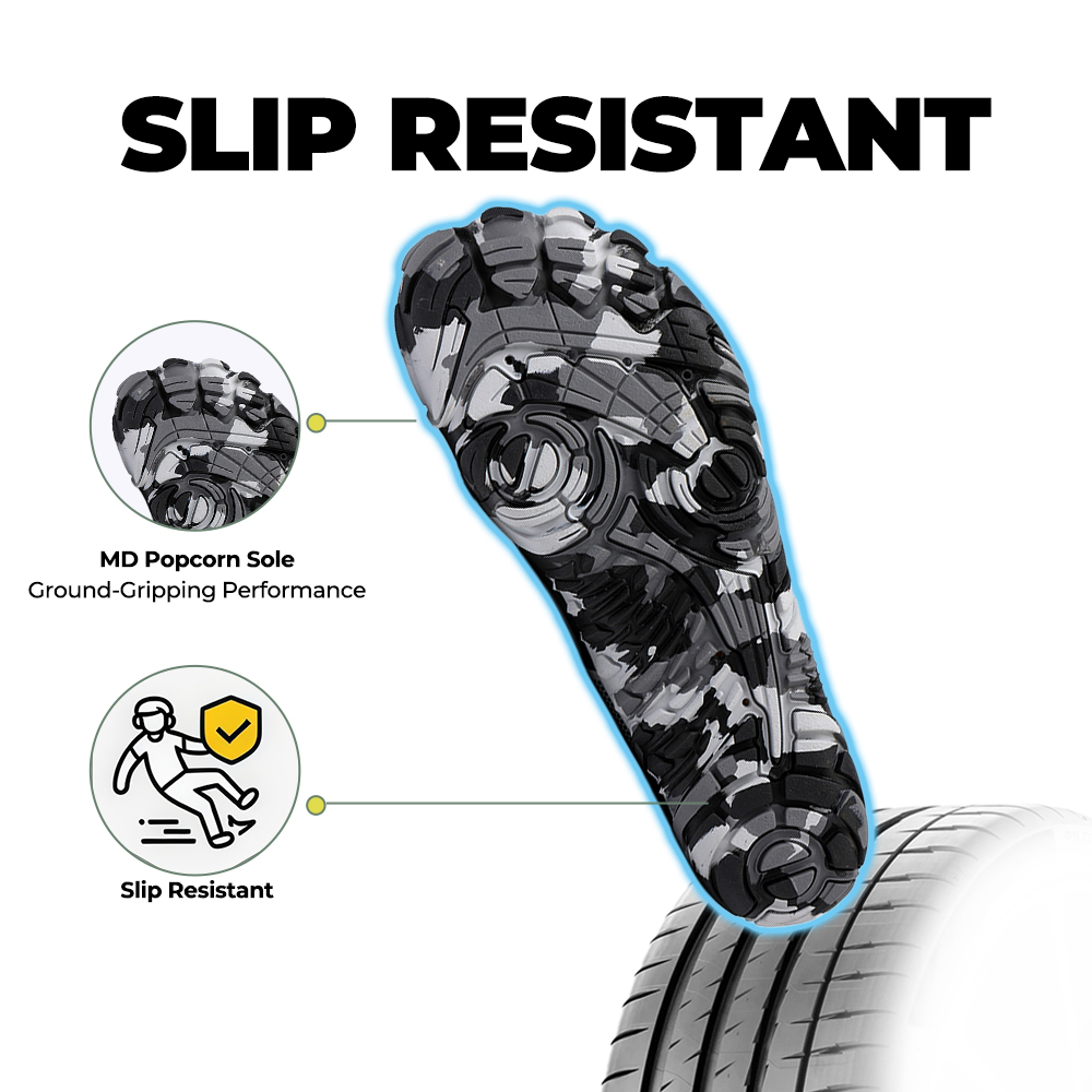 Outdoor Master - slip-resistant & comfortable barefoot shoes - Black