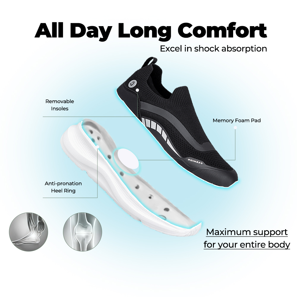 Softswear®Cloud Wanderer V7 - Black White