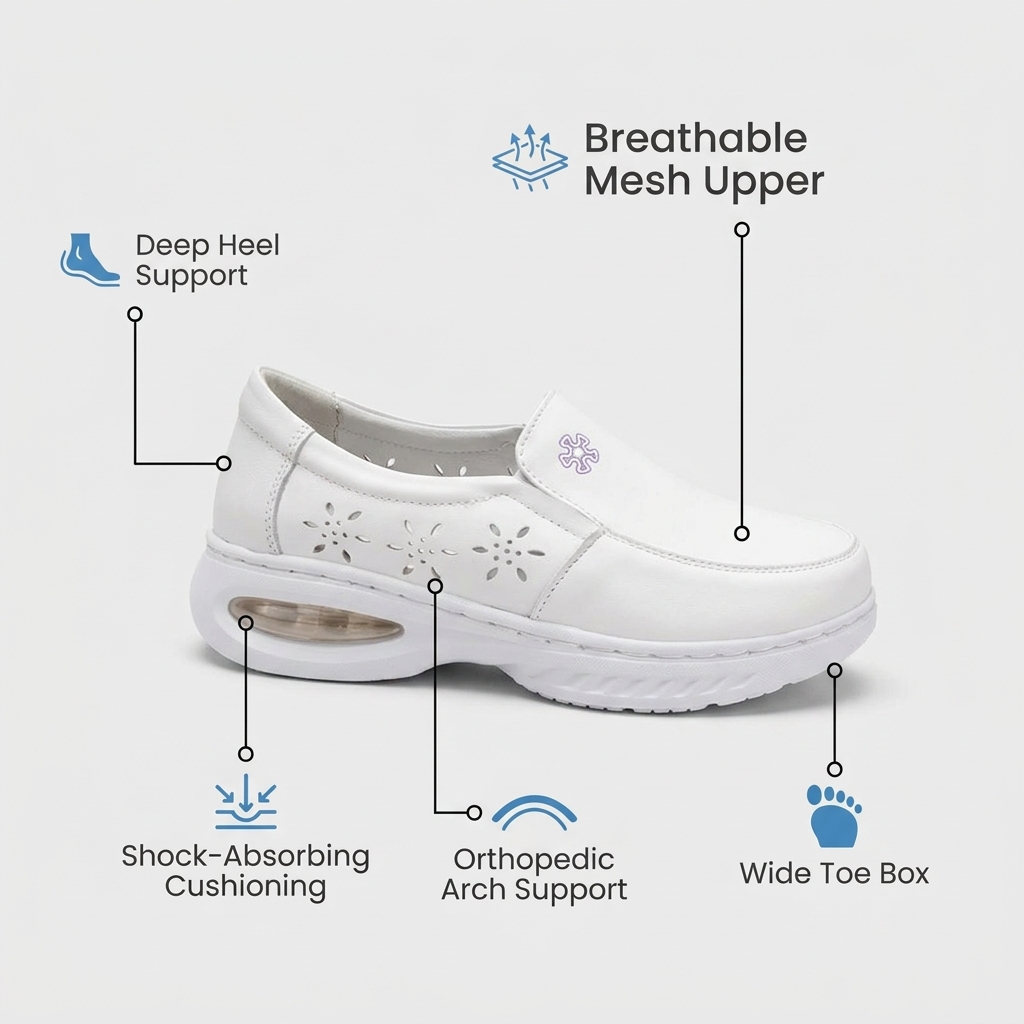 Softswear™ Cloud — 12-Hour Air-Cushion Shoes for Shock-Absorbing Comfort