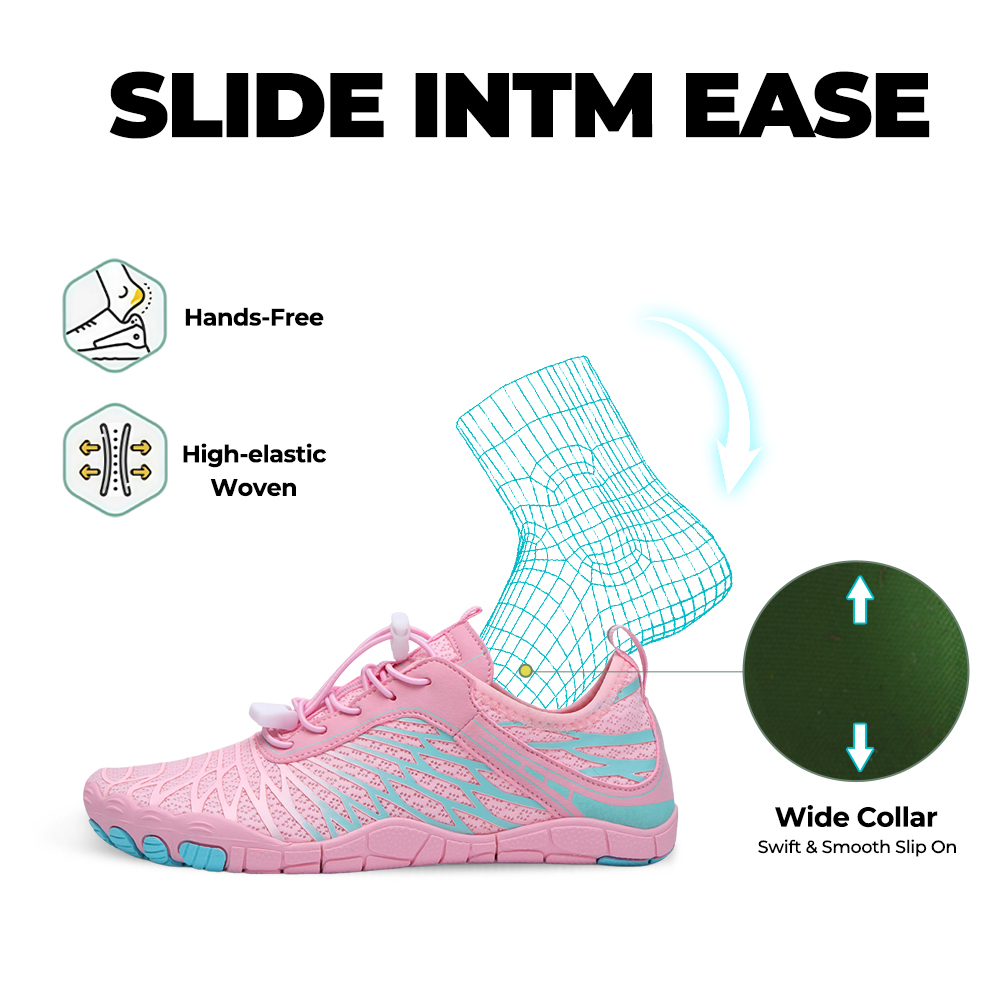 Lorax Pro - Healthy & non-slip barefoot shoes (Unisex) - Pink