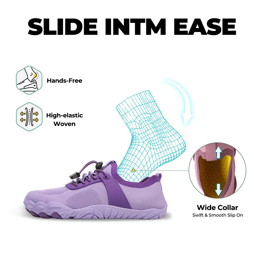 StreamGrip - Non-Slip Barefoot Water Shoes (Unisex) - Pink