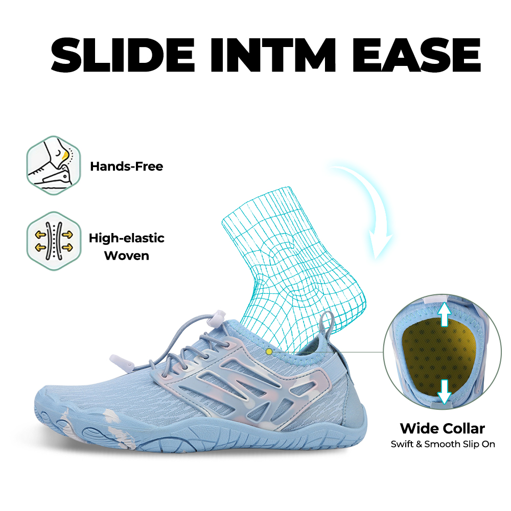 FlowStride - Quick-Dry Breathable Wading Shoes (Unisex) - White Pink