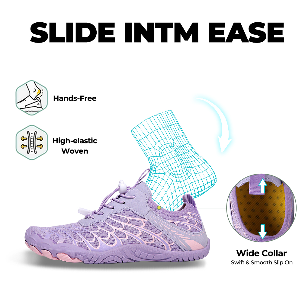 CanyonFlex - Zero Drop Healthy River Shoes (Unisex) - Purple